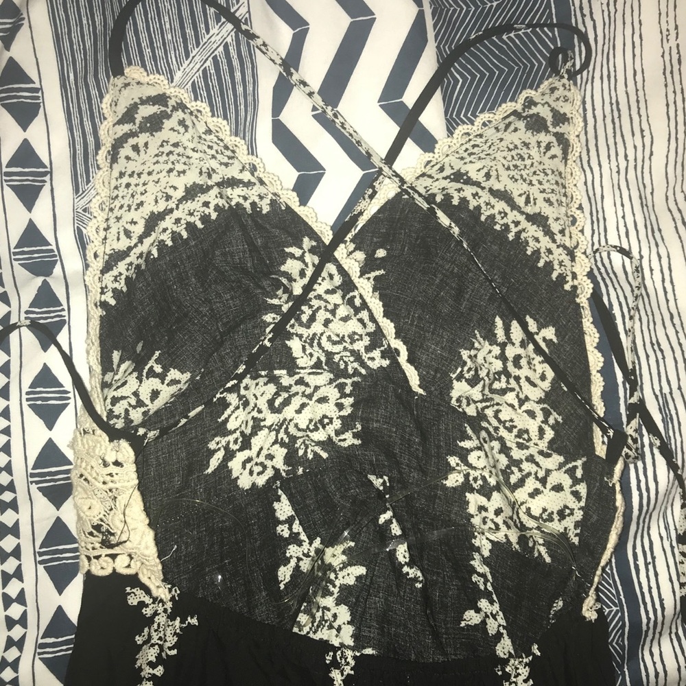 FLORAL PRINT MAXI DRESS - Picture 3 of 4